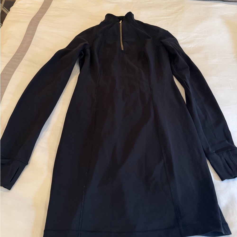 lululemon athletica Black Long Sleeve Dress